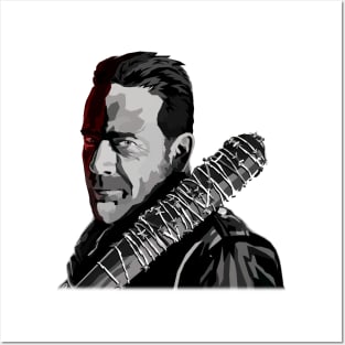 Negan Profile Posters and Art